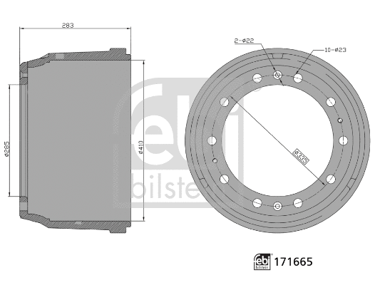 Brake Drum (171665)