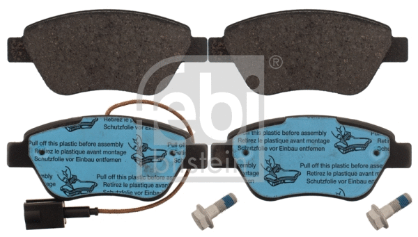 Brake Pad Set, disc brake (116055)
