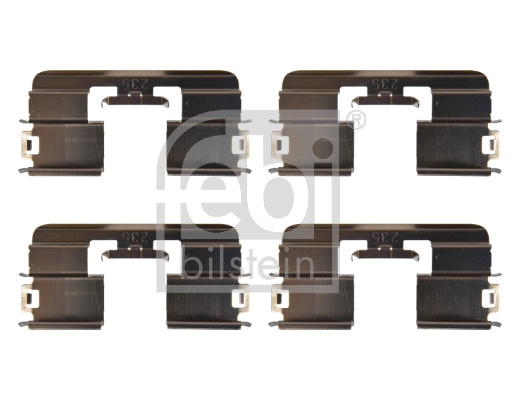 Accessory Kit, disc brake pad (182255)