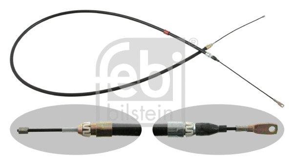 Cable Pull, parking brake (01667)
