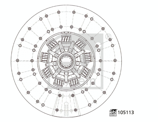 Clutch Disc (105113)