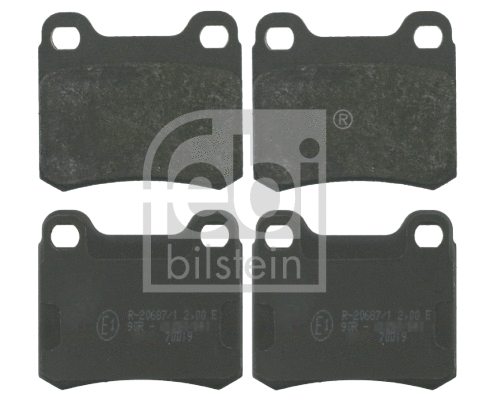 Brake Pad Set, disc brake (16156)