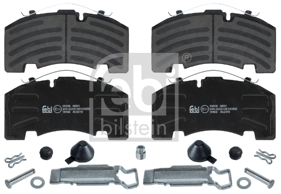 Brake Pad Set, disc brake (16608)