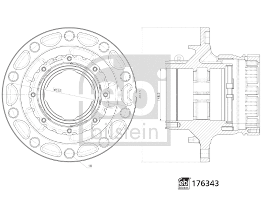 Wheel Hub (176343)
