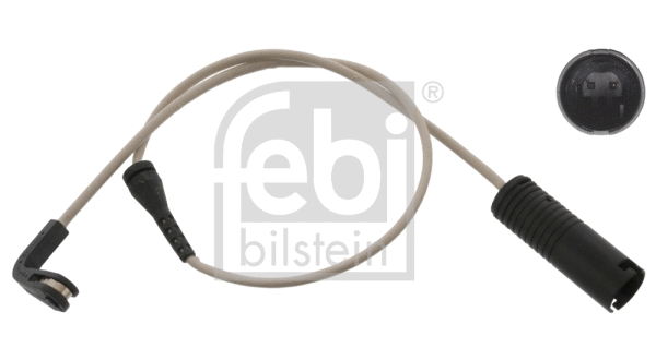 Warning Contact, brake pad wear (08197)