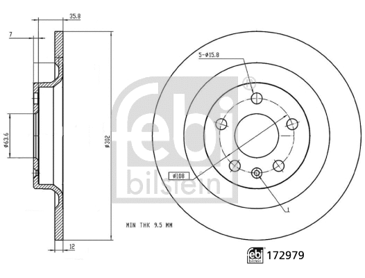 Brake Disc (172979)