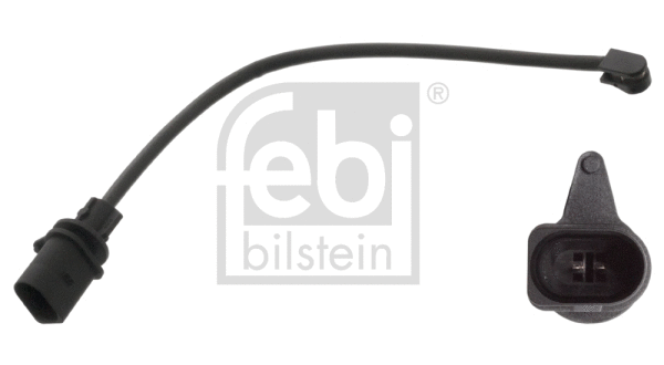 Warning Contact, brake pad wear (45233)