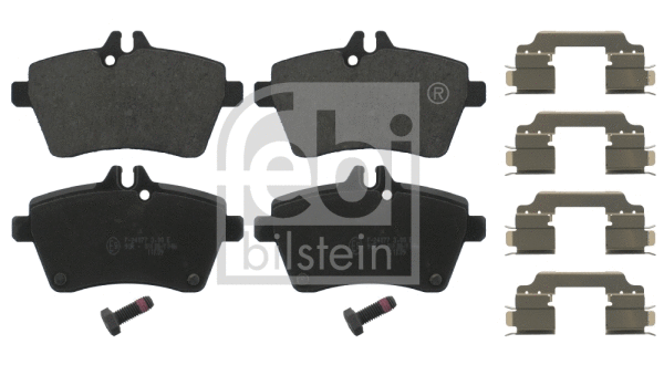 Brake Pad Set, disc brake (16810)