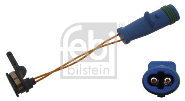 Warning Contact, brake pad wear (39246)
