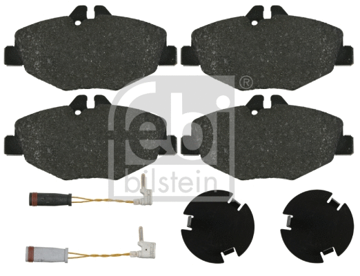 Brake Pad Set, disc brake (16452)
