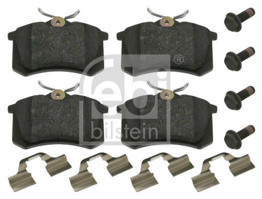 Brake Pad Set, disc brake (16052)