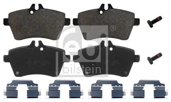 Brake Pad Set, disc brake (16807)