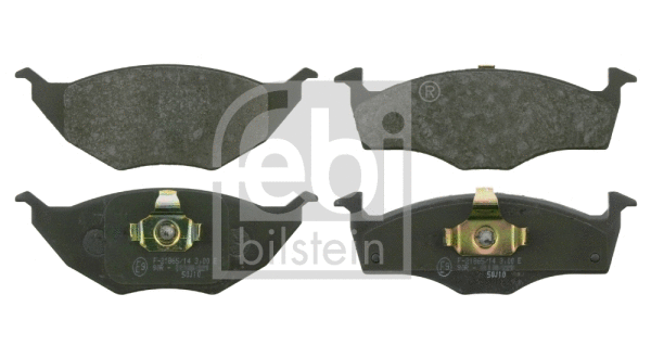 Brake Pad Set, disc brake (16530)