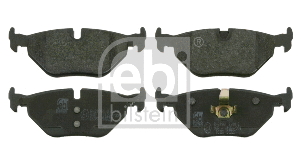 Brake Pad Set, disc brake (16351)