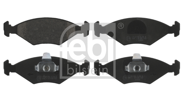 Brake Pad Set, disc brake (16855)
