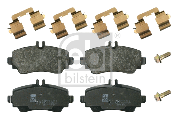 Brake Pad Set, disc brake (16374)