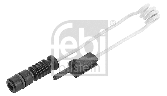 Warning Contact, brake pad wear (12387)
