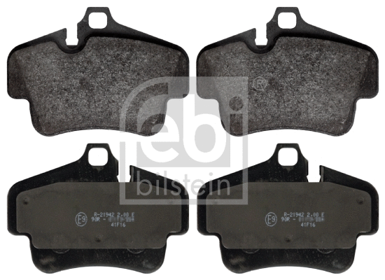 Brake Pad Set, disc brake (116178)