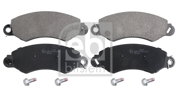 Brake Pad Set, disc brake (16966)