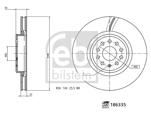 Brake Disc (186335)