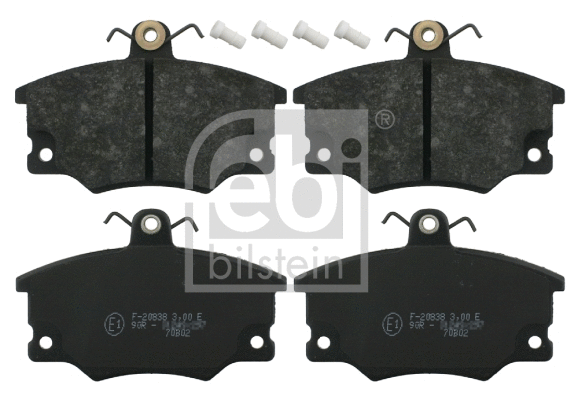 Brake Pad Set, disc brake (16079)