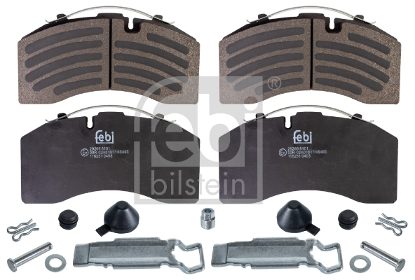 Brake Pad Set, disc brake (116251)