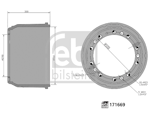 Brake Drum (171669)