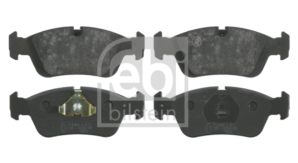 Brake Pad Set, disc brake (16002)
