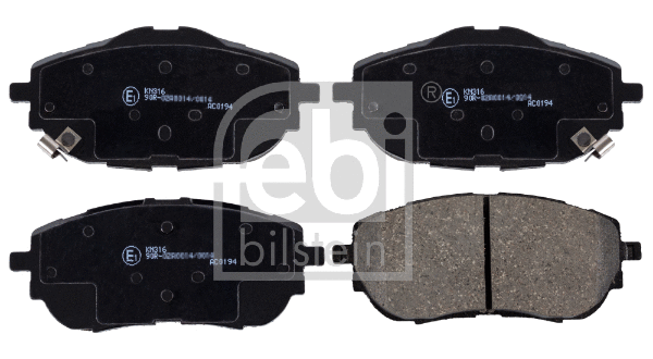 Brake Pad Set, disc brake (170291)