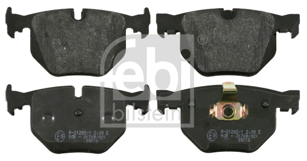 Brake Pad Set, disc brake (16434)
