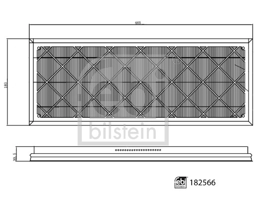 Filter Set, cabin air (182566)