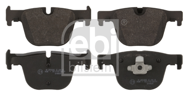 Brake Pad Set, disc brake (16867)