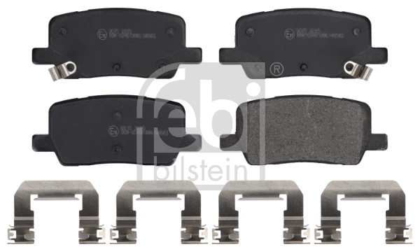 Brake Pad Set, disc brake (183715)