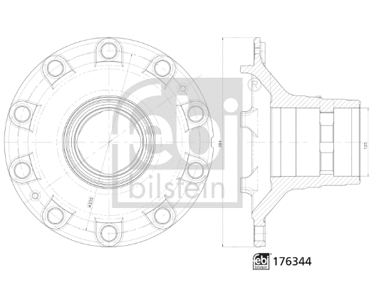 Wheel Hub (176344)