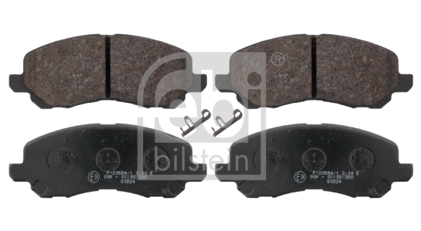 Brake Pad Set, disc brake (16644)
