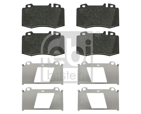 Brake Pad Set, disc brake (16481)
