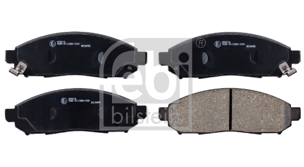 Brake Pad Set, disc brake (170292)