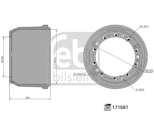 Brake Drum (171681)