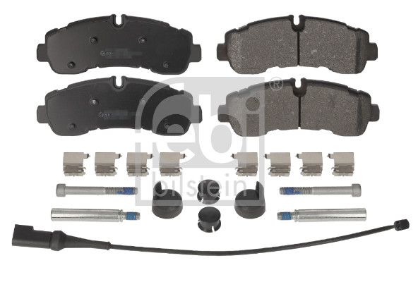 Brake Pad Set, disc brake (186434)