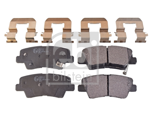 Brake Pad Set, disc brake (116301)
