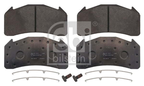Brake Pad Set, disc brake (16692)