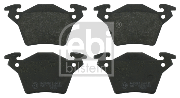 Brake Pad Set, disc brake (16255)