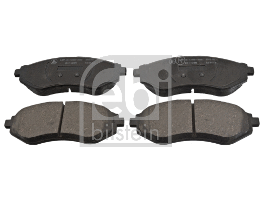 Brake Pad Set, disc brake (16721)