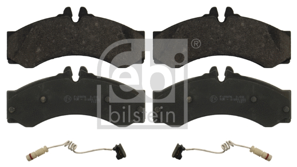 Brake Pad Set, disc brake (16811)