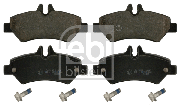 Brake Pad Set, disc brake (16735)