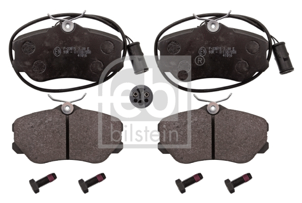 Brake Pad Set, disc brake (116006)