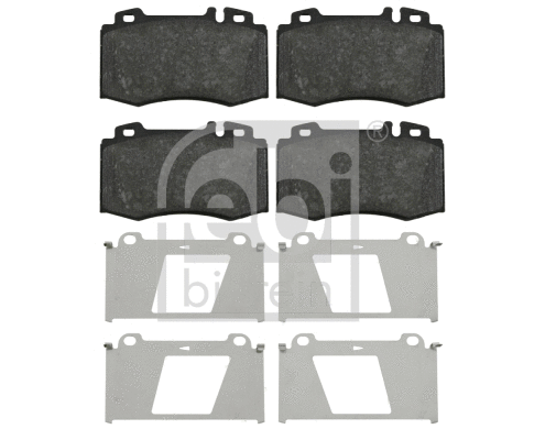 Brake Pad Set, disc brake (16454)