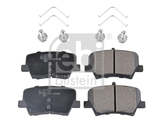 Brake Pad Set, disc brake (16984)