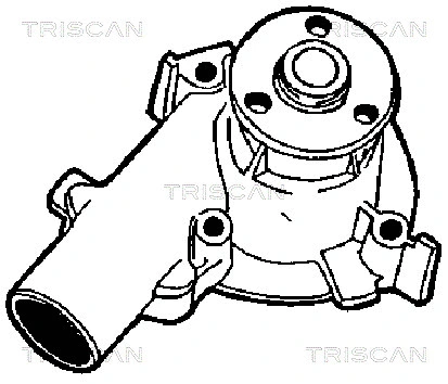 Water Pump, engine cooling (8600 15967)