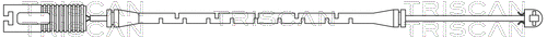 Warning Contact, brake pad wear (8115 11012)